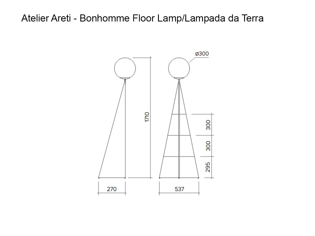 Atelier Areti Bonhomme Floor Lamp