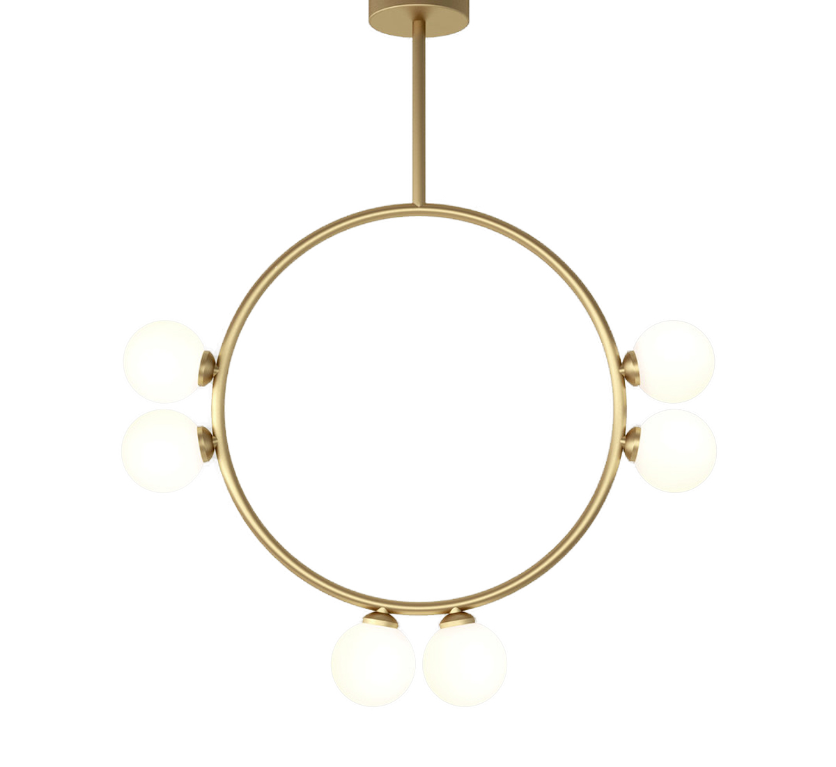 Atelier Areti Circle 6 Globes Suspension Lamp