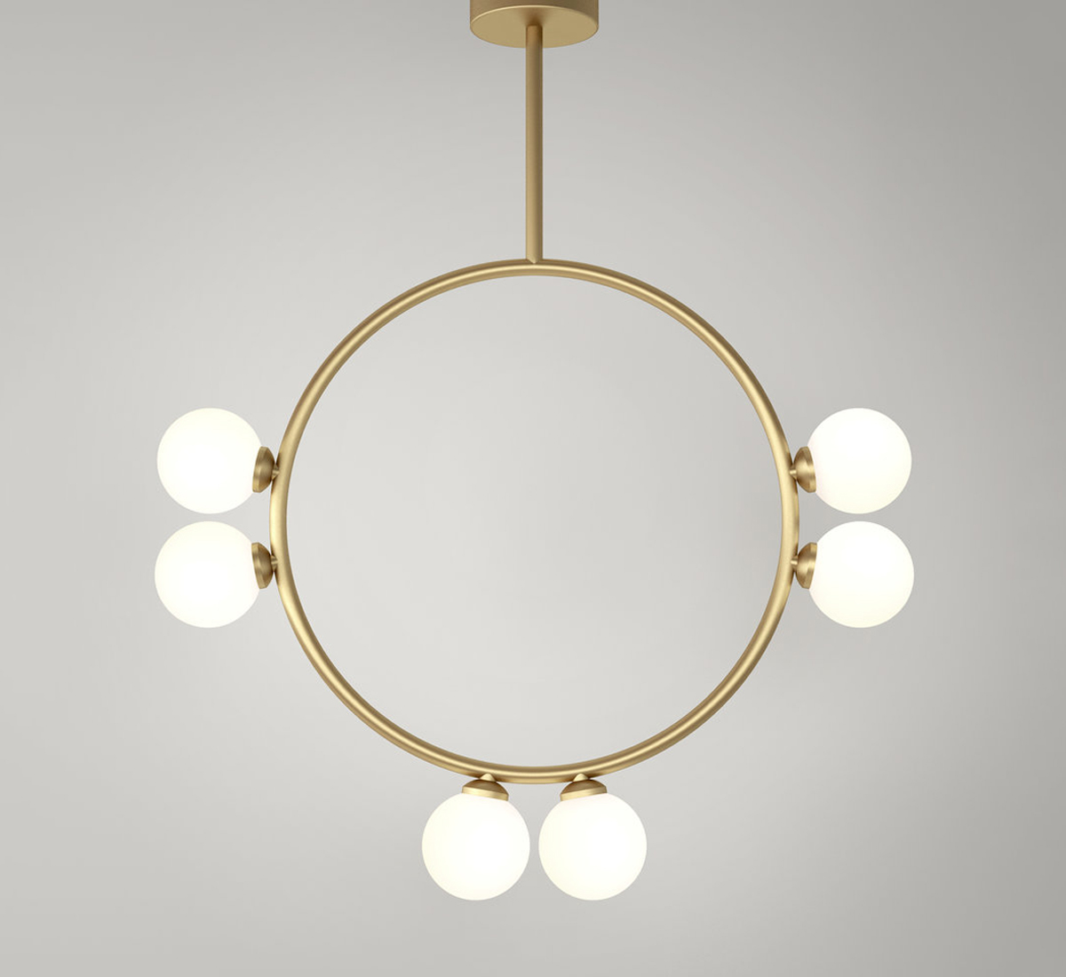 Atelier Areti Circle 6 Globes Suspension Lamp