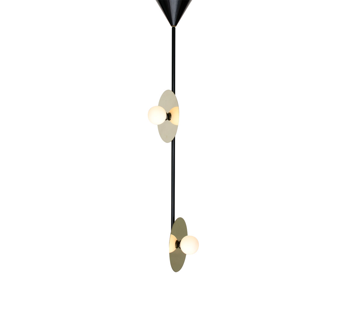 Atelier Areti Disk And Sphere Pendant Vertical 2 Suspension Lamp