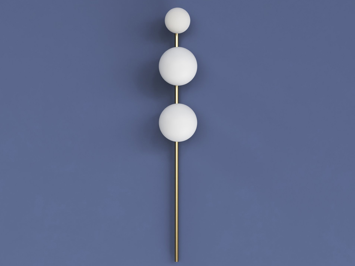 Atelier Areti Hyazinte Wall Lamp 3 Globes