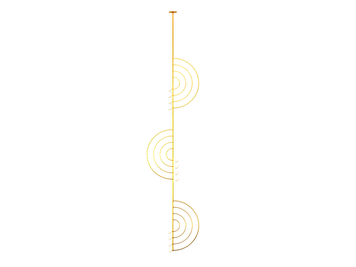 Atelier Areti Offset 4 Half Circle Suspension Lamp