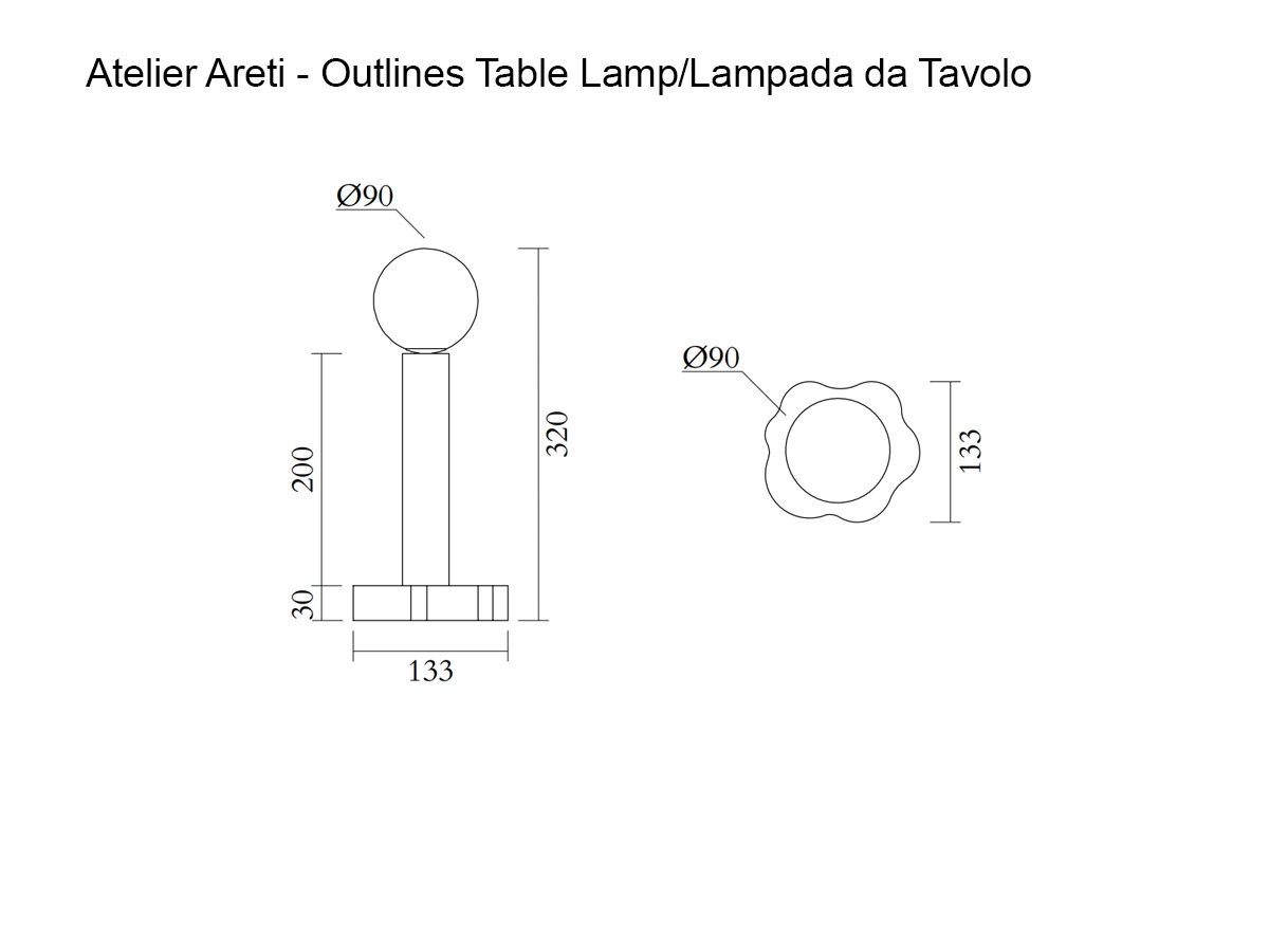 Atelier Areti Outlines Table Lamp