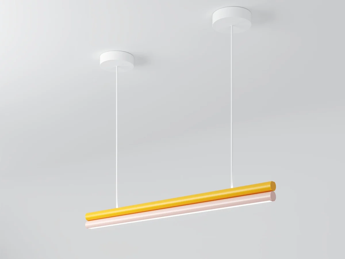 Atelier Areti Parallel Tubes 2 Suspension Lamp