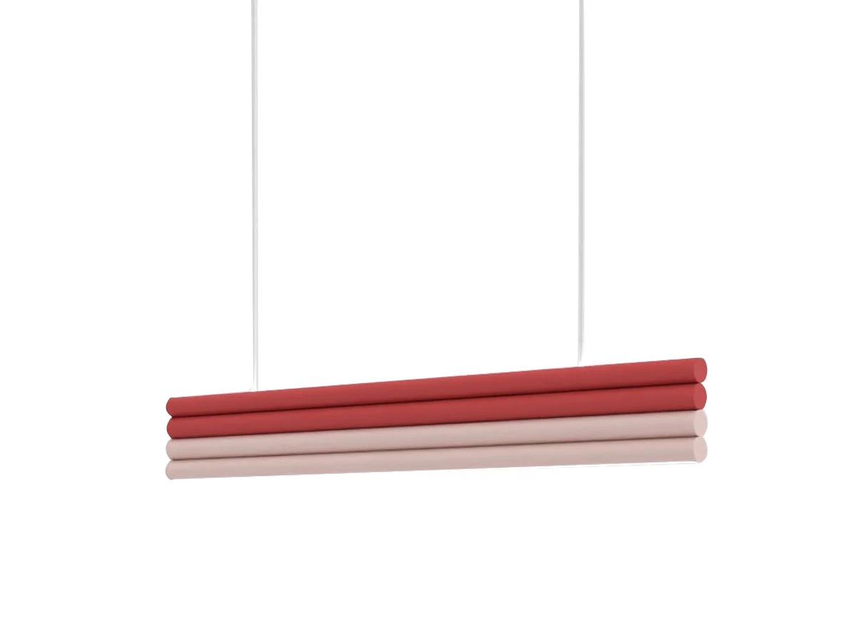 Atelier Areti Parallel Tubes 4 Suspension Lamp