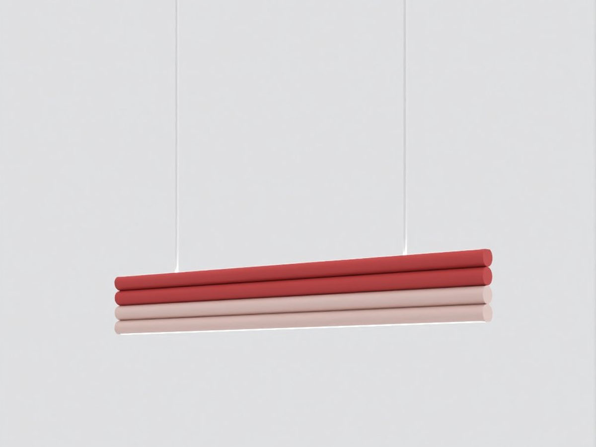 Atelier Areti Parallel Tubes 4 Suspension Lamp