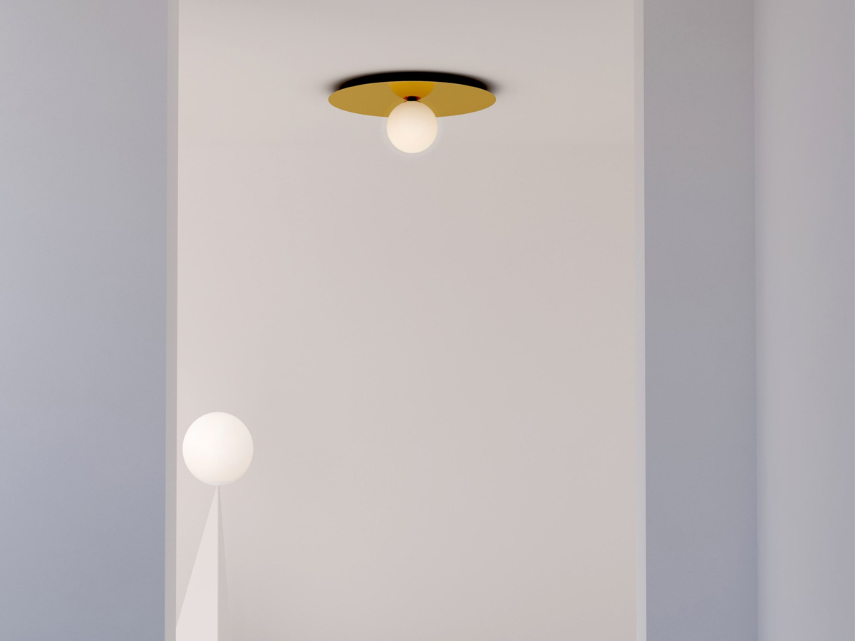Atelier Areti Plate And Sphere Ceiling Wall Lamp