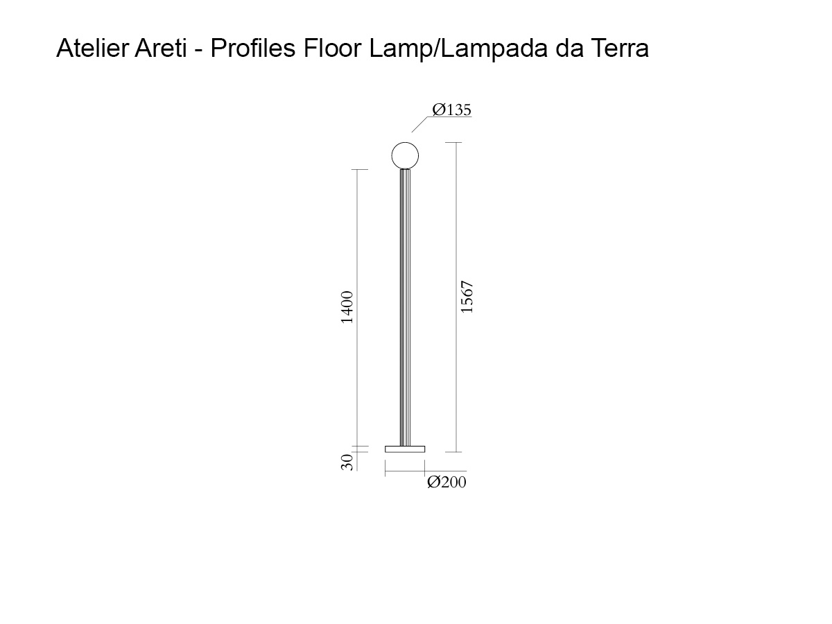 Atelier Areti Profile Floor Lamp