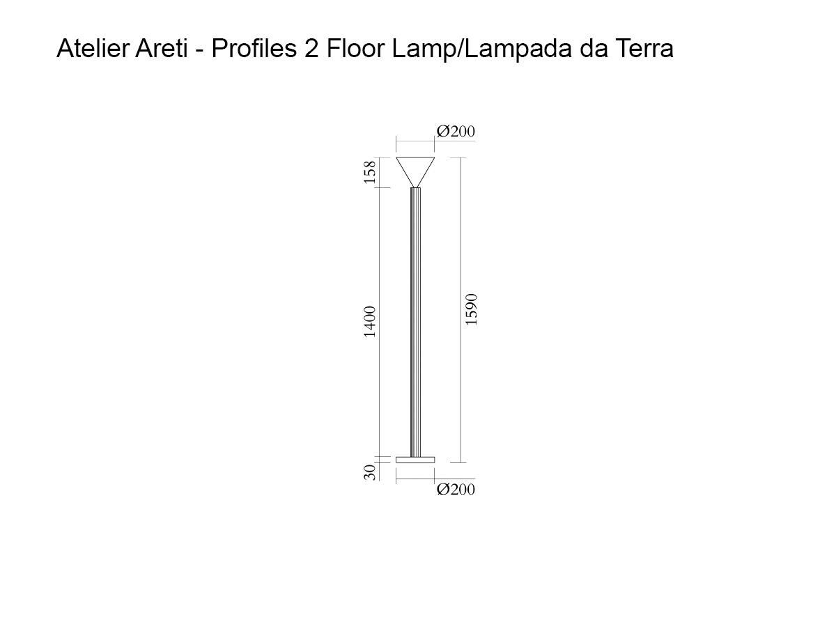 Atelier Areti Profiles 2 Floor Lamp