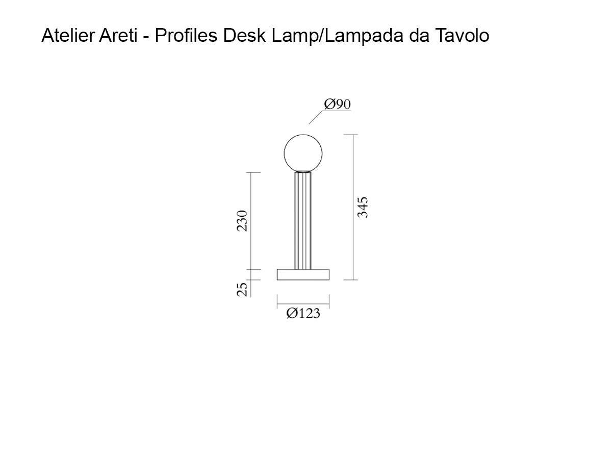 Atelier Areti Profiles Desk Lamp
