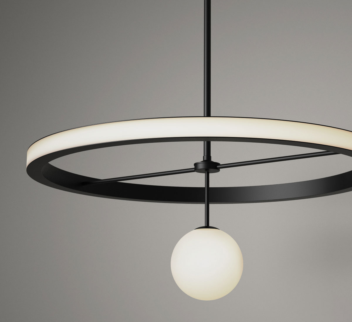 Atelier Areti Ring Suspension Lamp