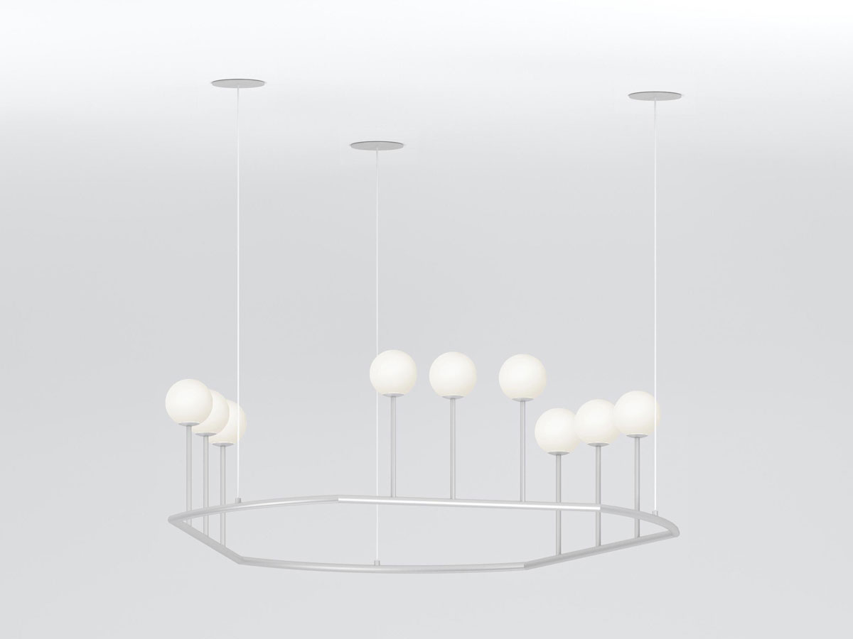 Atelier Areti Standing Globes Suspension Lamp