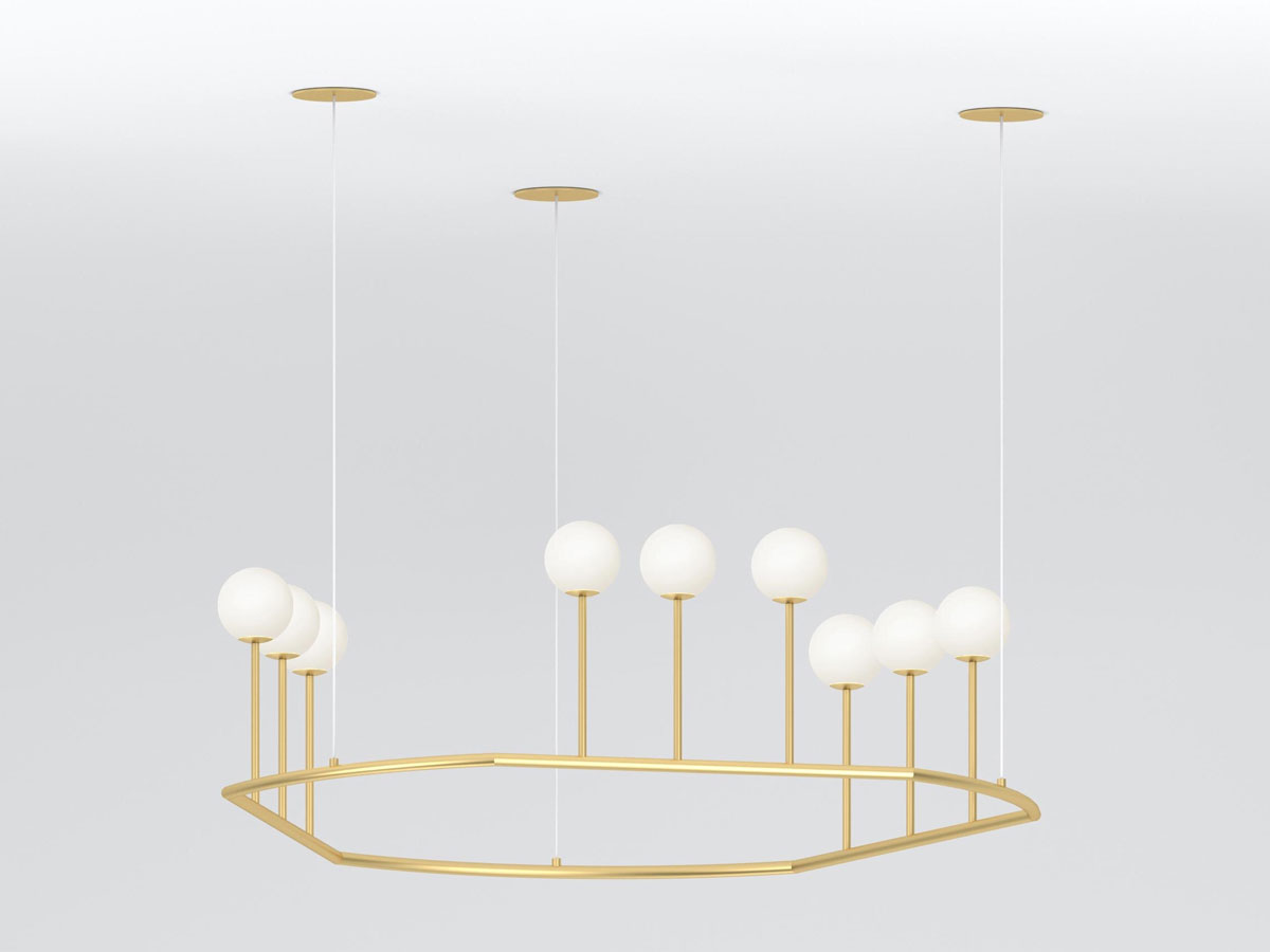 Atelier Areti Standing Globes Suspension Lamp
