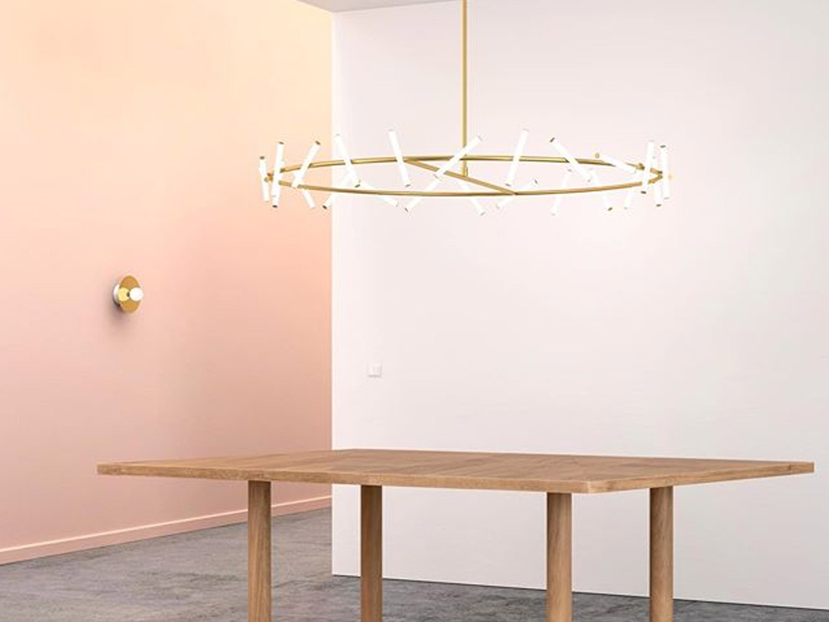 Atelier Areti Sticks Rounded Suspension Lamp