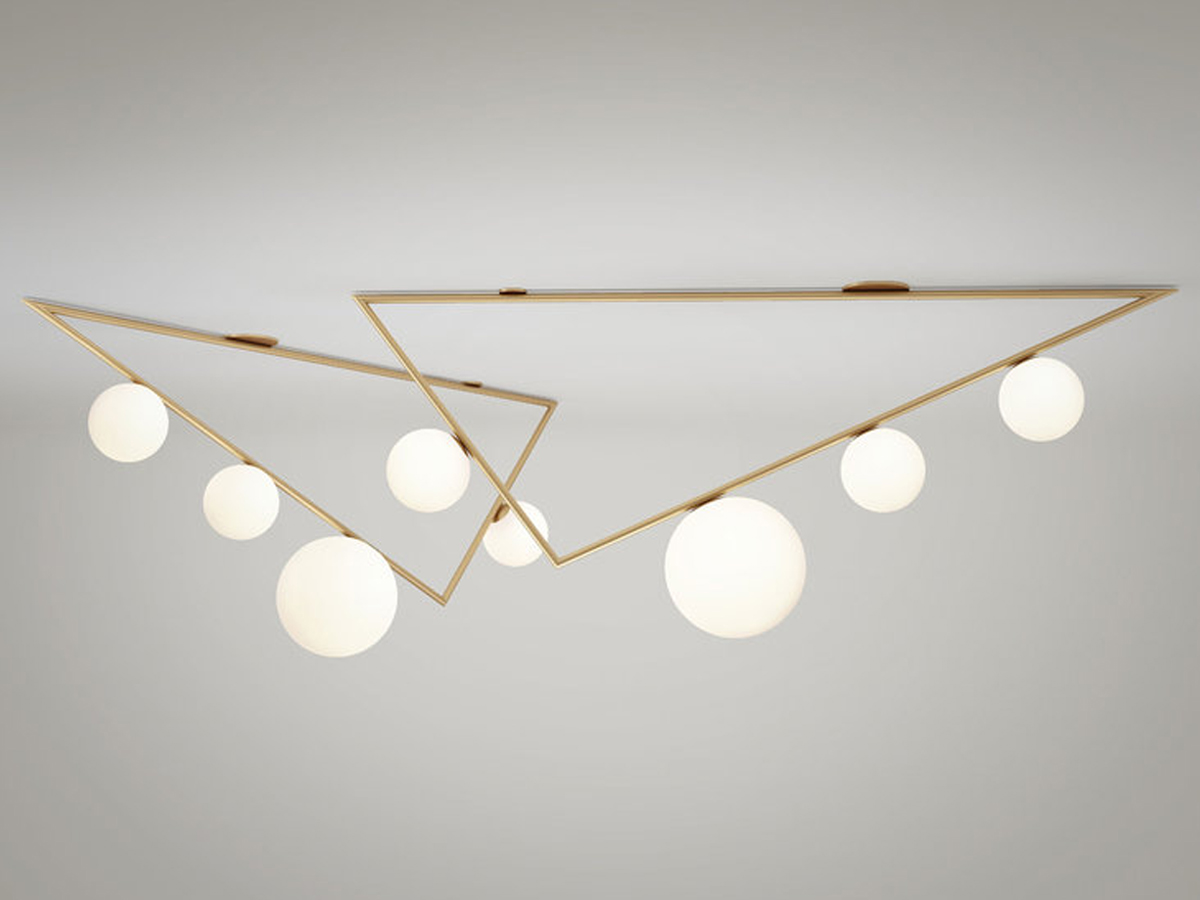 Atelier Areti Triangle Composition Ceiling Lamp