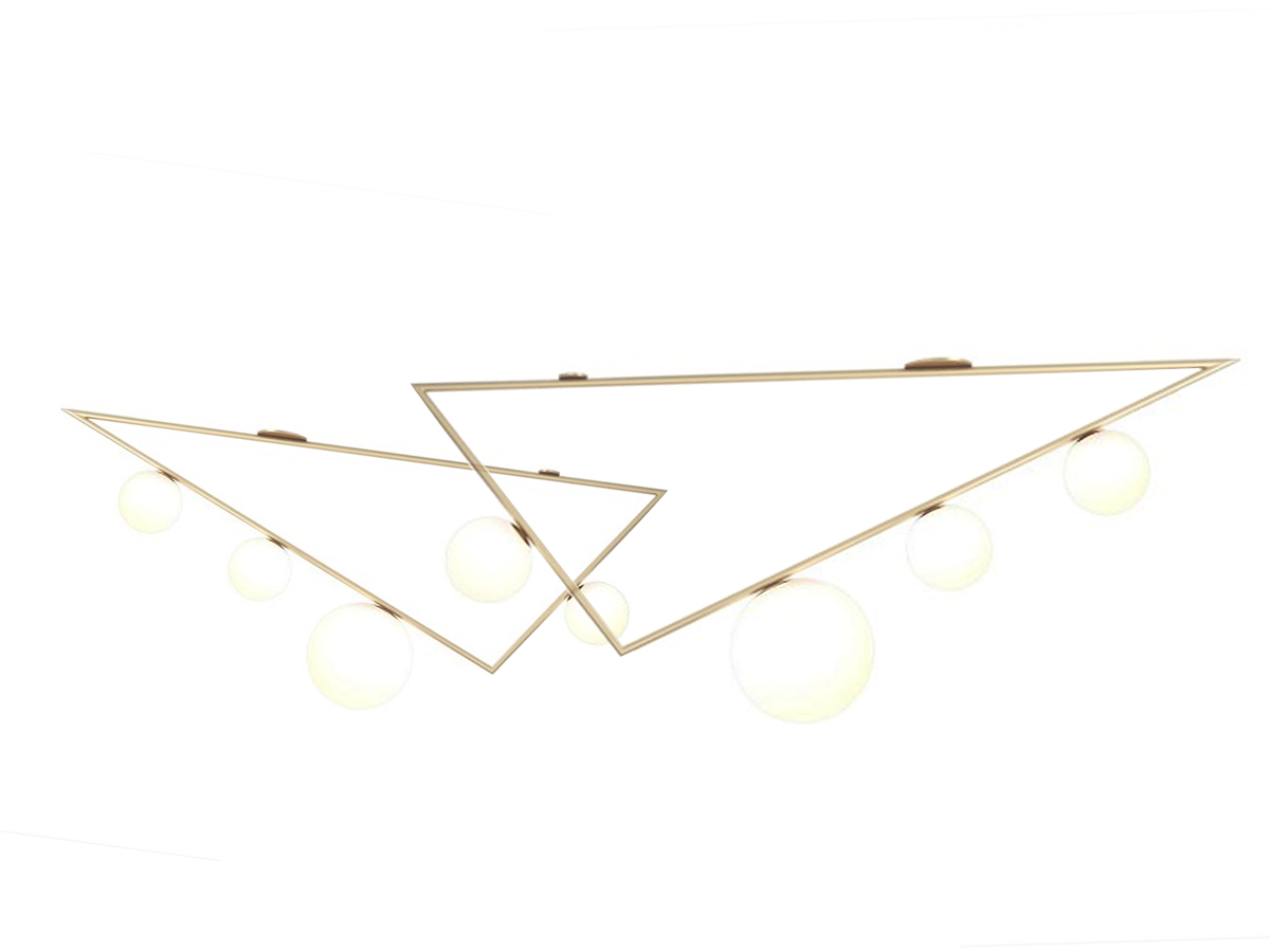 Atelier Areti Triangle Composition Ceiling Lamp