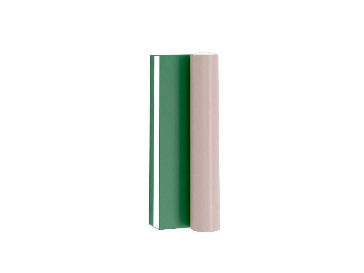 Atelier Areti Tube And Rectangle 2 Wall Lamp White Two Colour