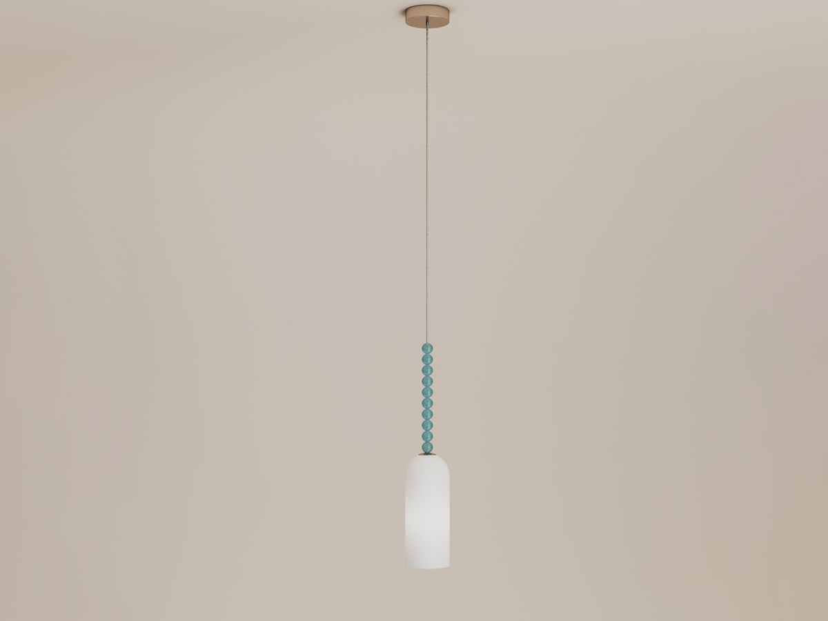 Atelier Areti Tulip Suspension Lamp 1 Cylinder