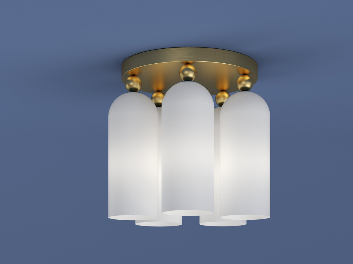 Atelier Areti Tulip Ceiling Lamp 5 Cylinders