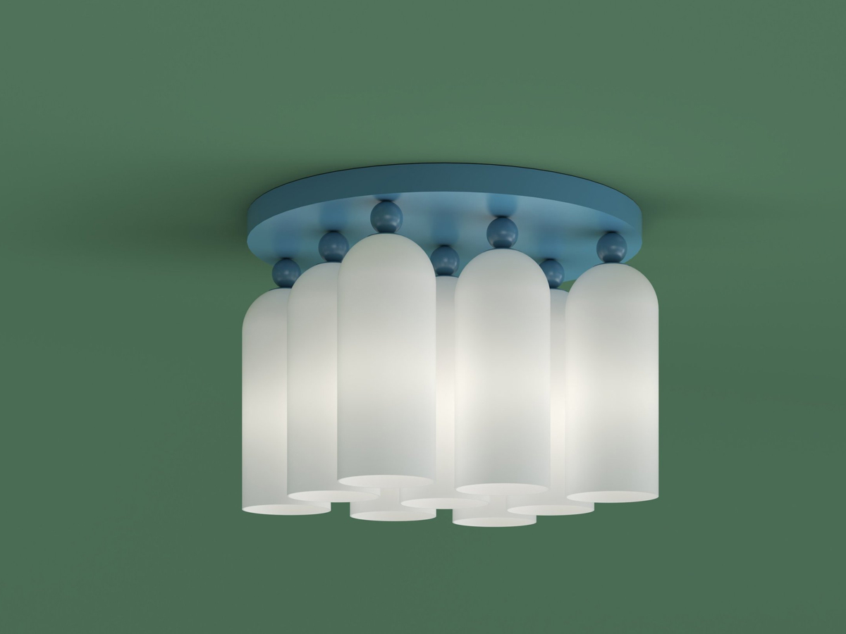 Atelier Areti Tulip Ceiling Lamp 9 Cylinders