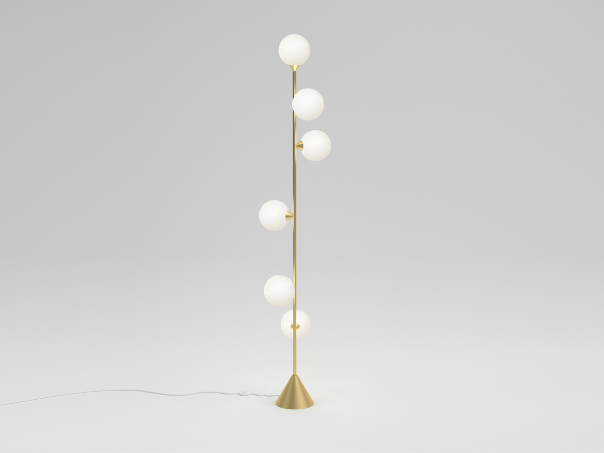 Atelier Areti Vertical Globe Floor Lamp