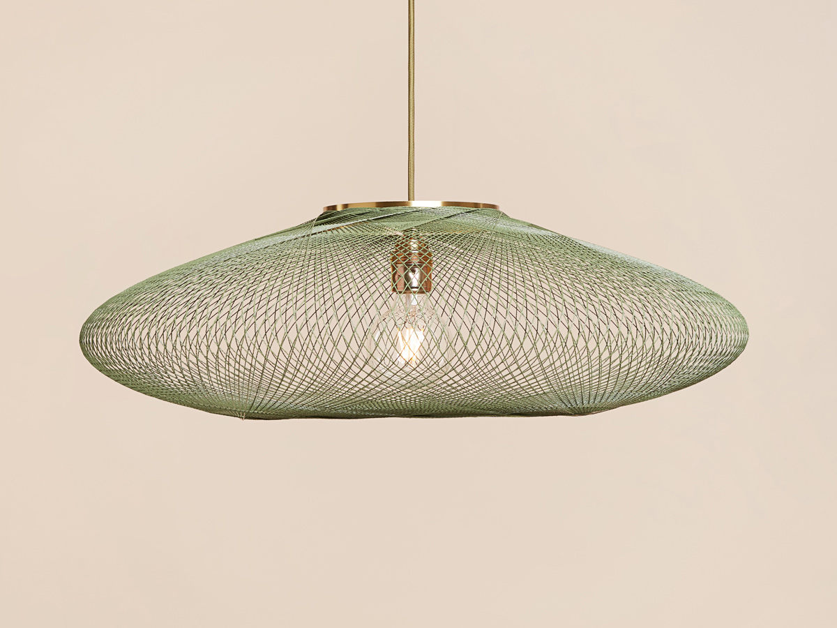 Подвесной светильник Atelier Robotiq UFO Moss Green