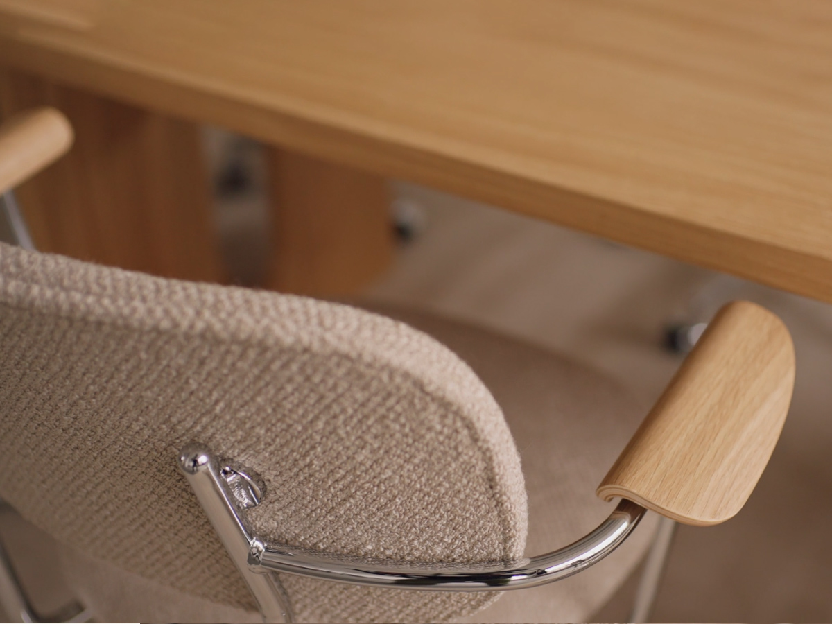 Audo Copenhagen Co Task Chair Upholstered With Armrests