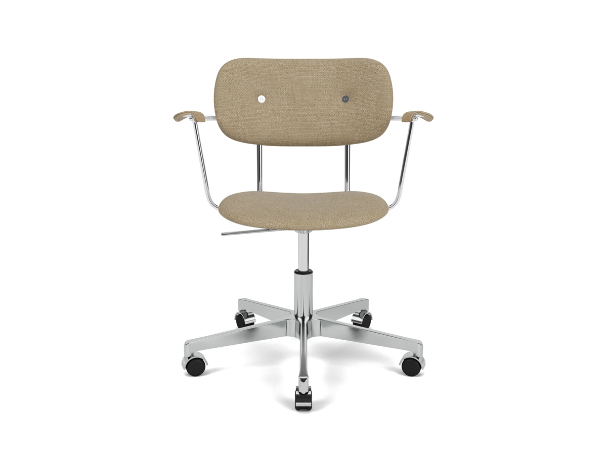 Audo Copenhagen Co Task Chair Upholstered With Armrests