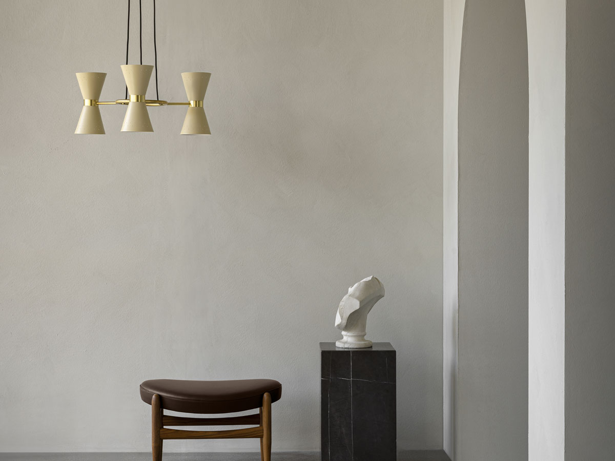 Audo Copenhagen Collector Chandelier 3 Suspension Lamp