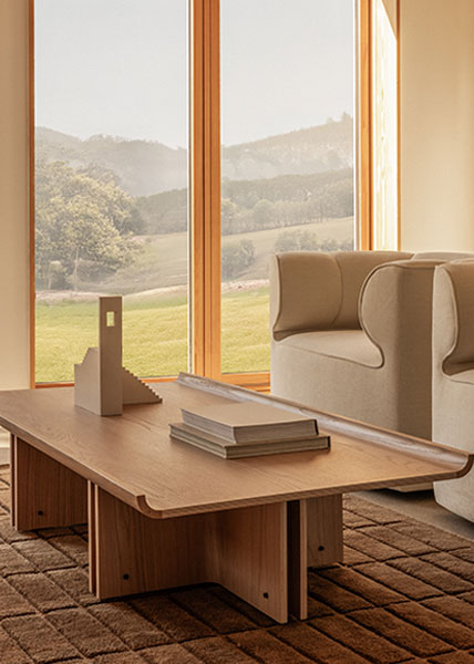 Audo Copenhagen Conrad Lounge Table Low