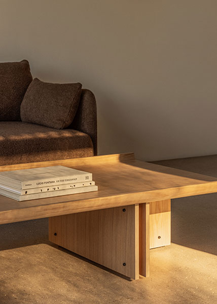 Audo Copenhagen Conrad Lounge Table Low