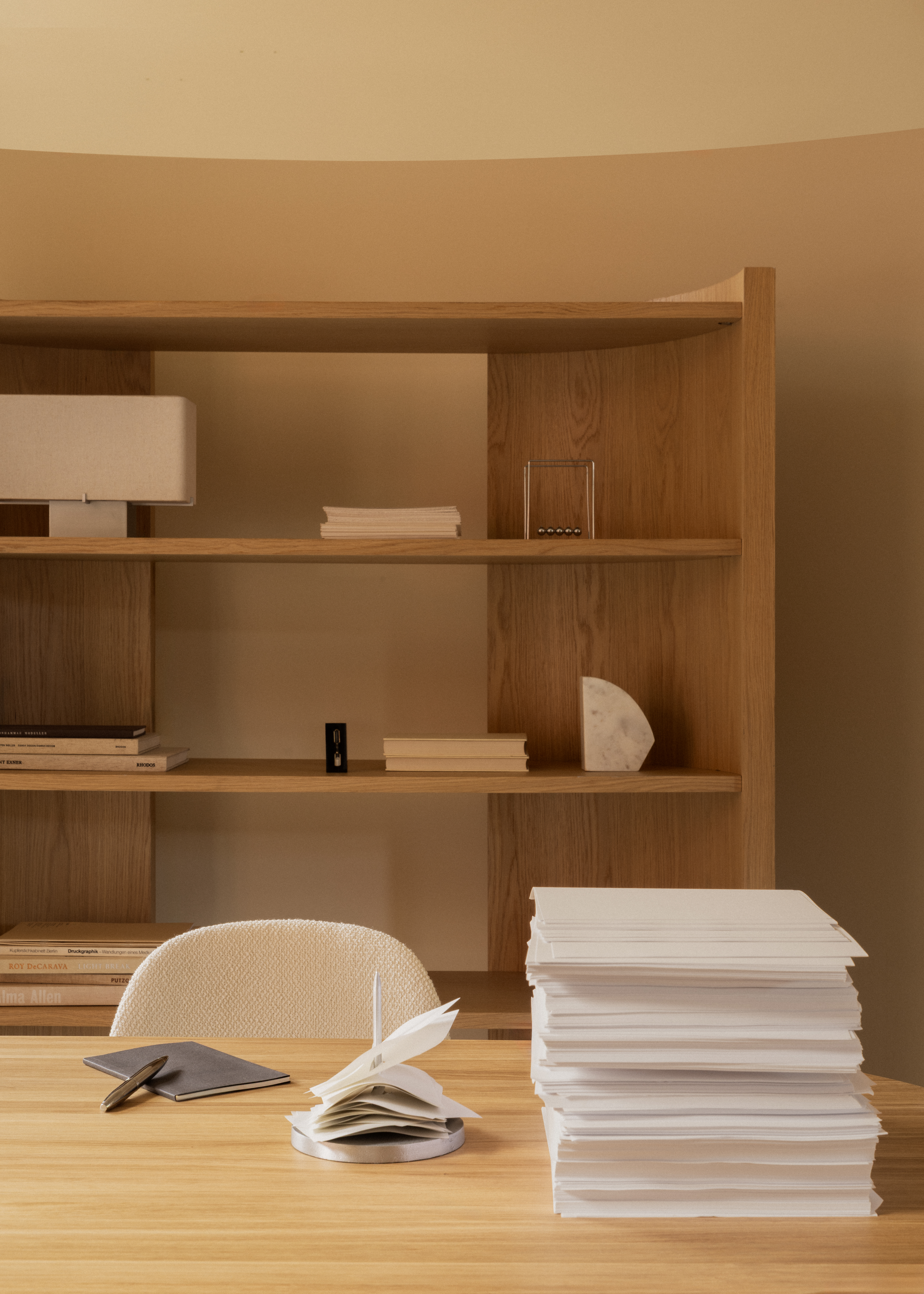 Audo Copenhagen Crescent Bookshelf H 173 Cm