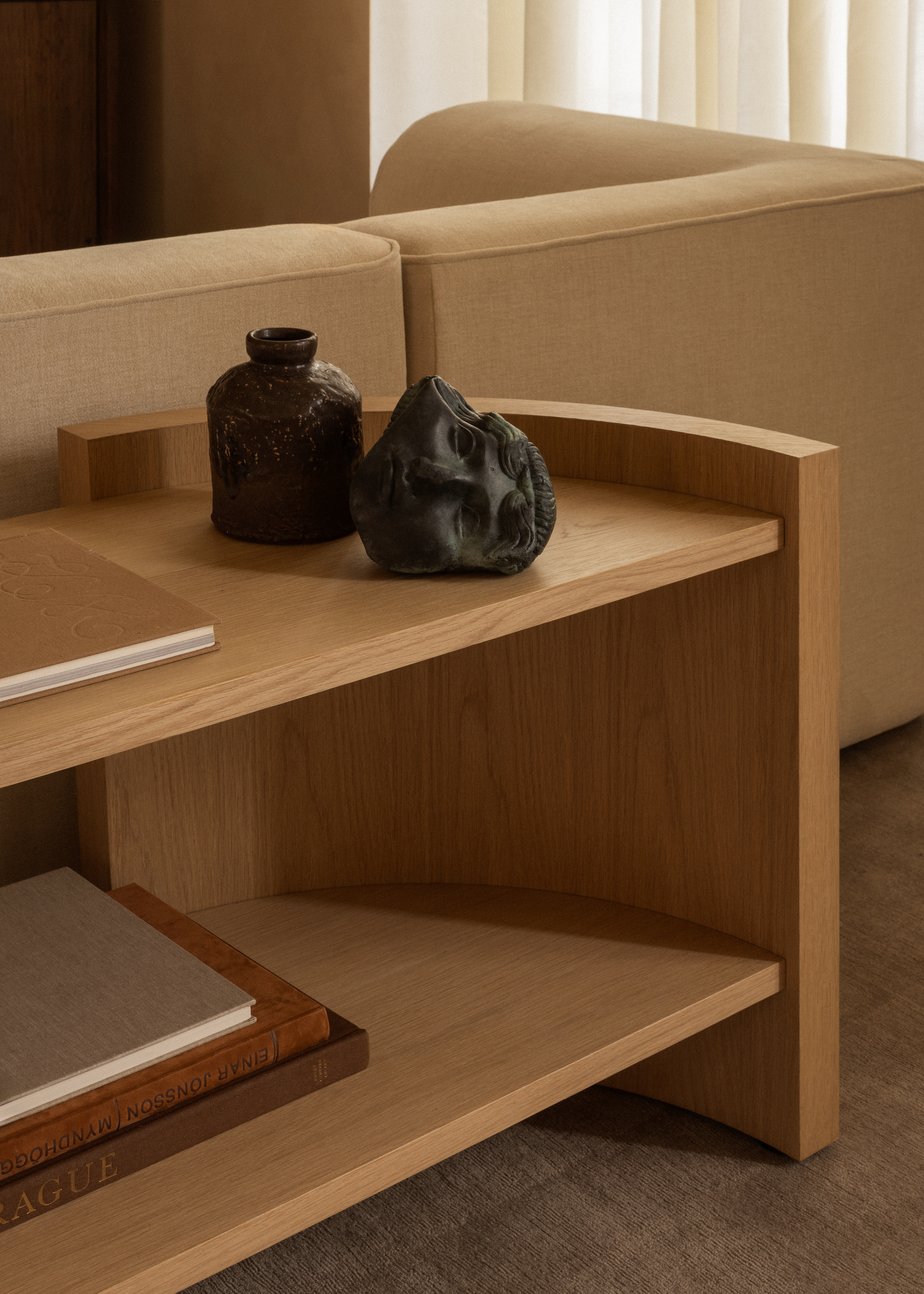 Audo Copenhagen Crescent Bookshelf H 60 Cm