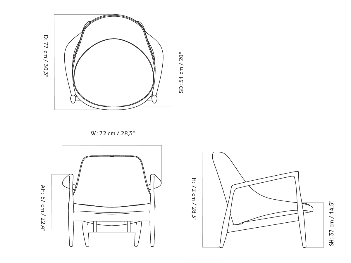 Audo Copenhagen Elizabeth Lounge Chair