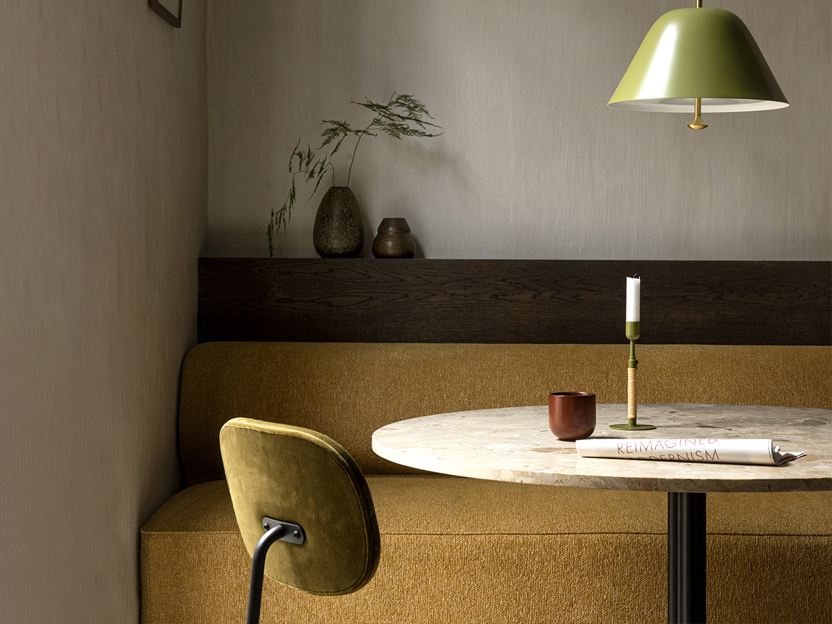Audo Copenhagen Harbour Colum Dining Table O 80 Star Base