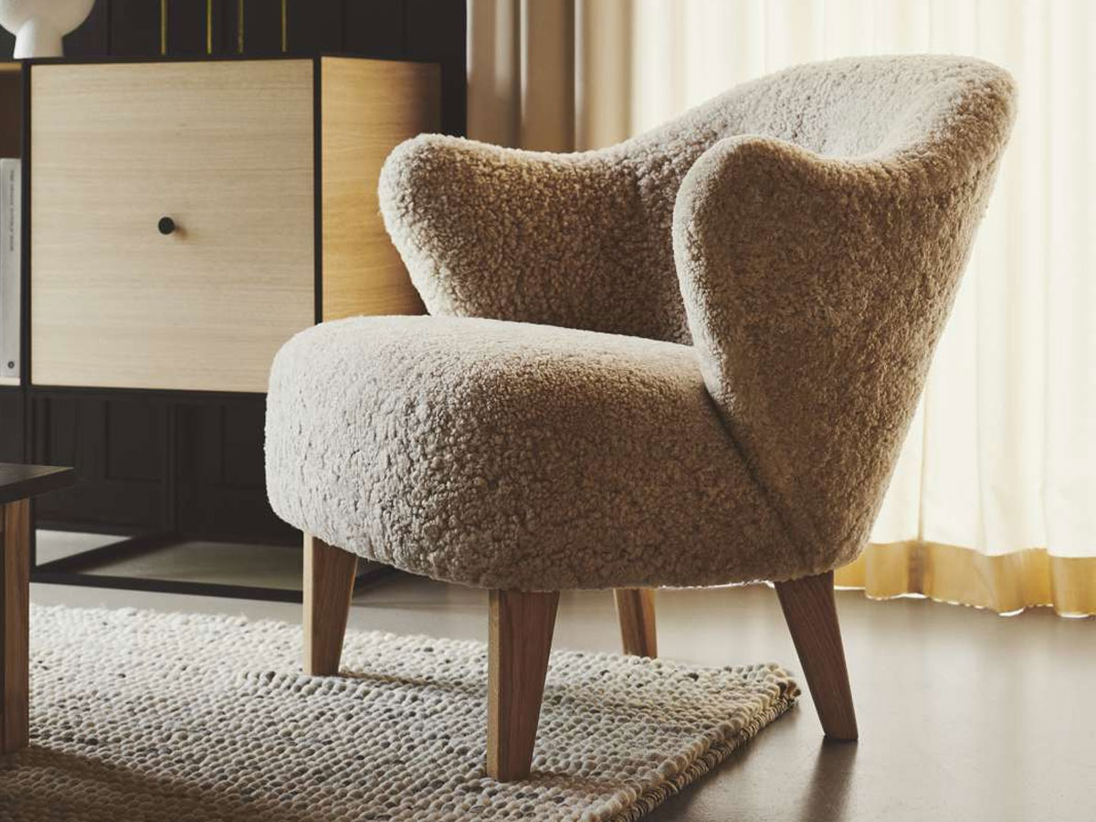 Audo Copenhagen Ingeborg Sheepskin Armchair
