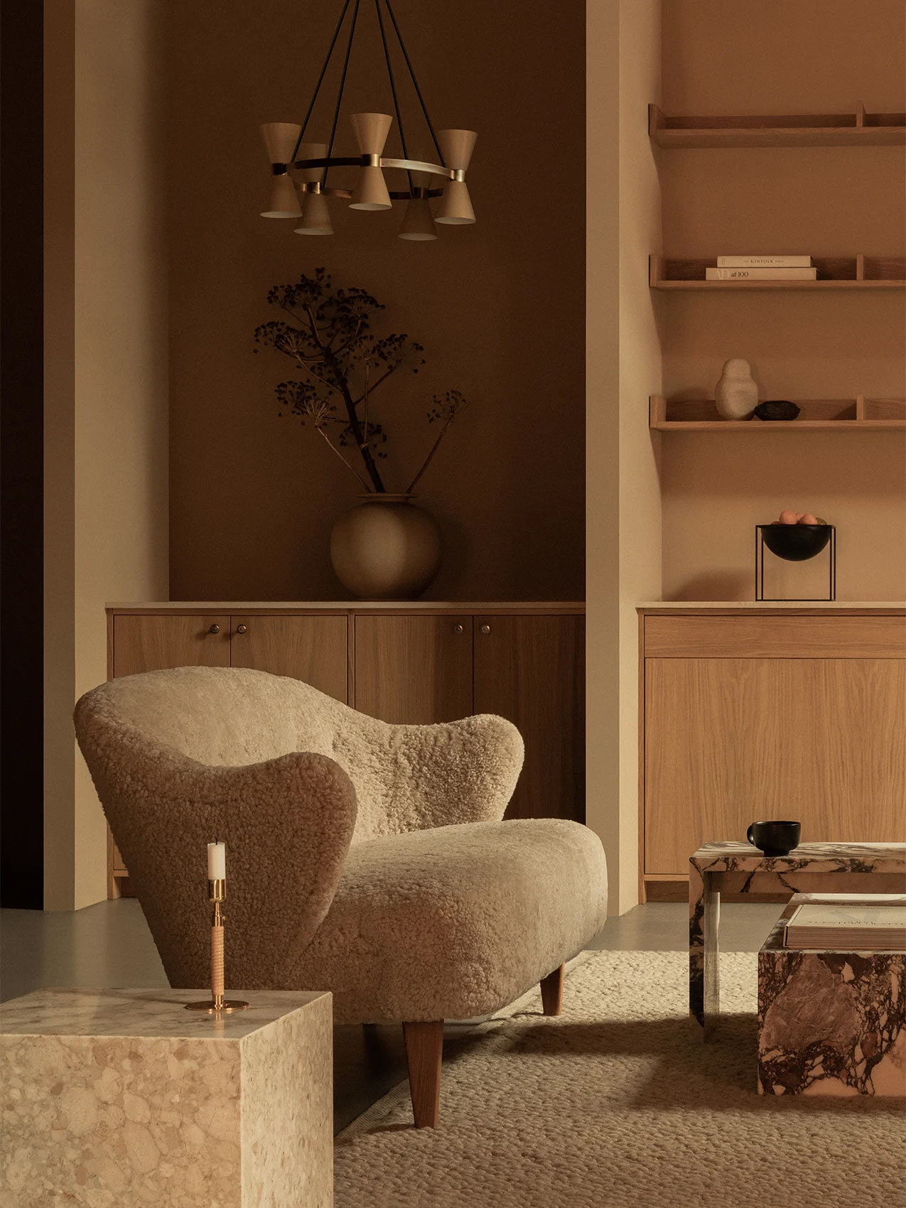 Audo Copenhagen Ingeborg Sofa Sheepskin