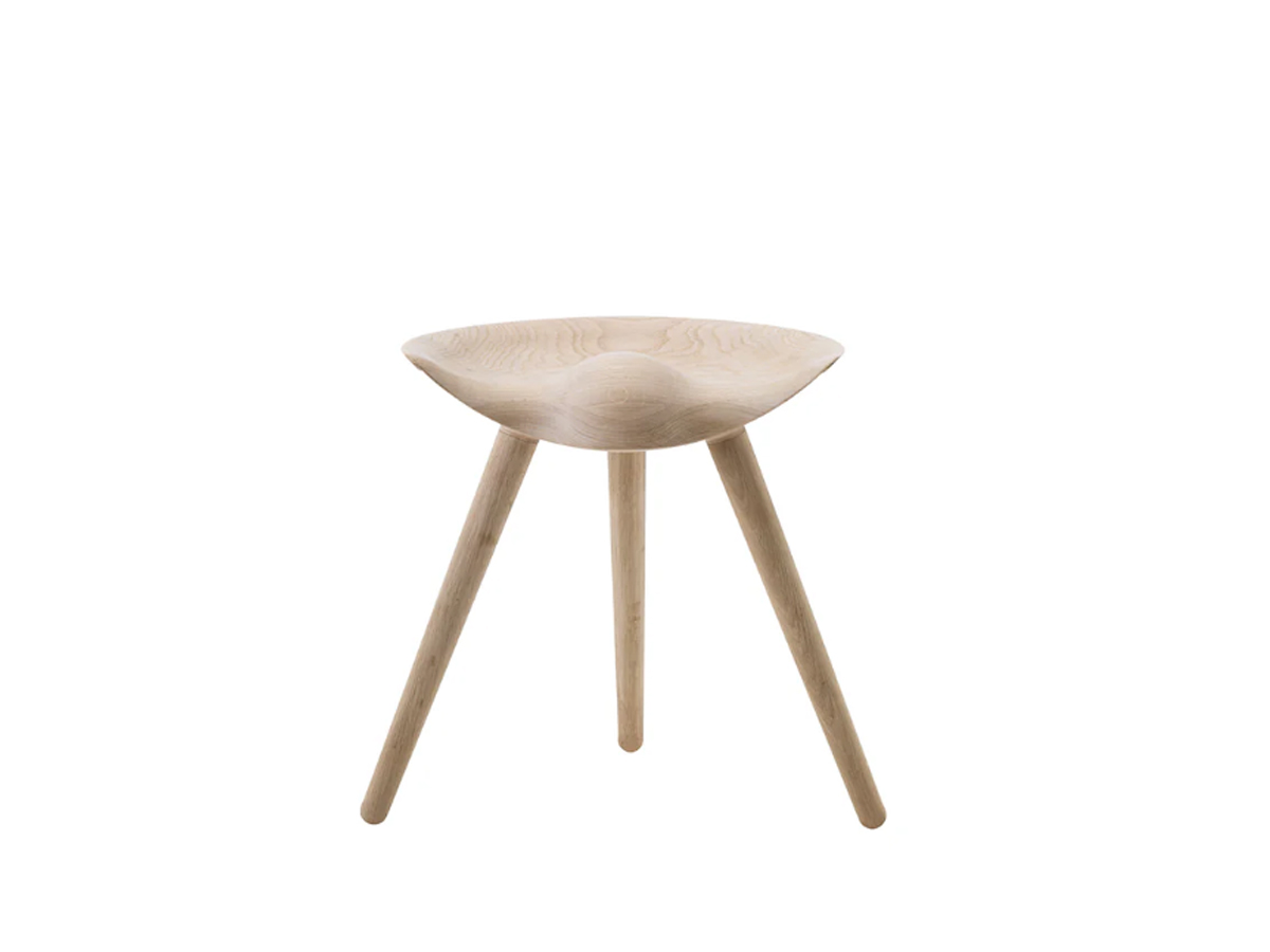 Audo Copenhagen Ml 42 Stool Soap Treated Oak