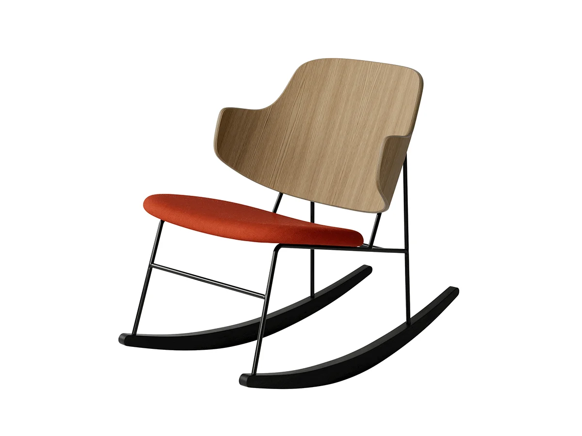 Audo Copenhagen The Penguin Rocking Armchair Upholstered
