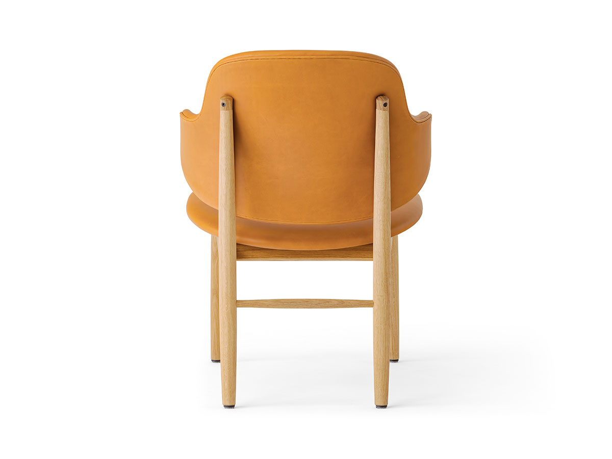 Audo Copenhagen The Penguin Wooden Lounge Chair Upholstered