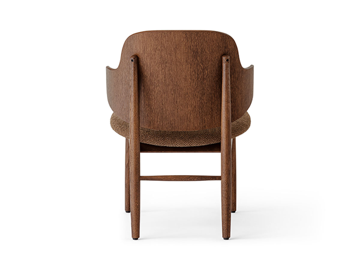 Audo Copenhagen The Penguin Wooden Lounge Chair Upholstered