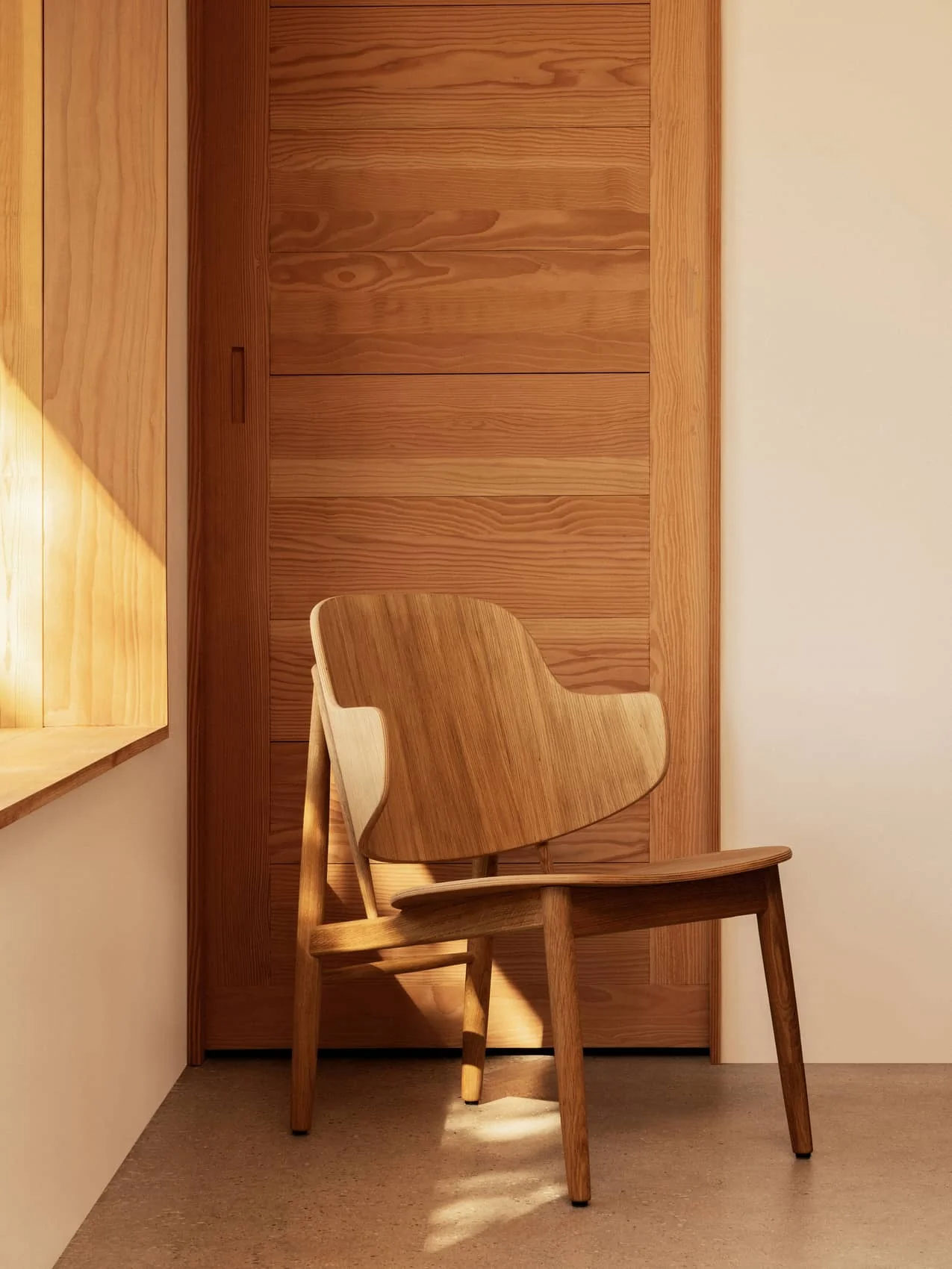 Audo Copenhagen The Penguin Wooden Lounge Chair