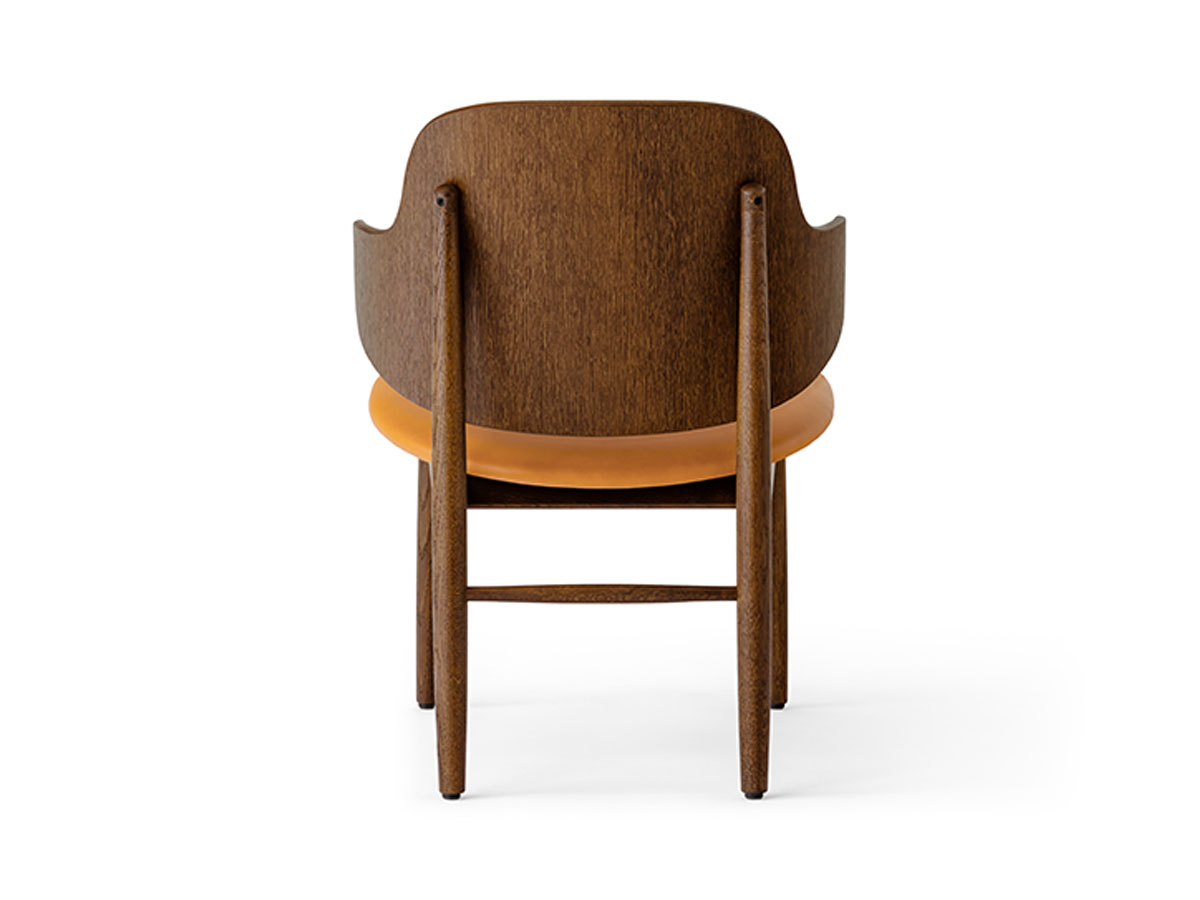 Audo Copenhagen The Penguin Wooden Lounge Chair Upholstered