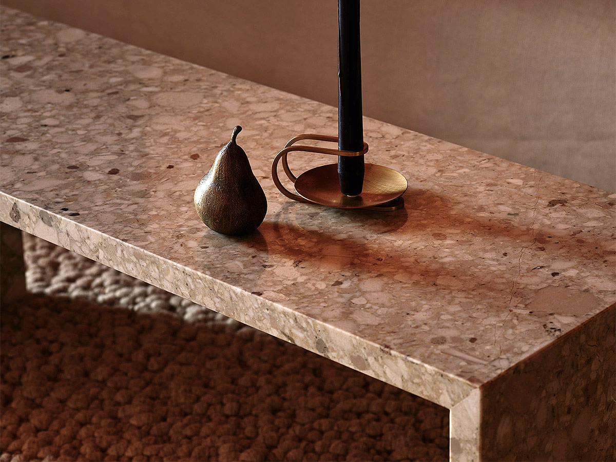 Audo Copenhagen Plinth Bridge Lounge Table