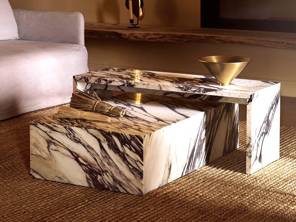 Audo Copenhagen Plinth Bridge Lounge Table
