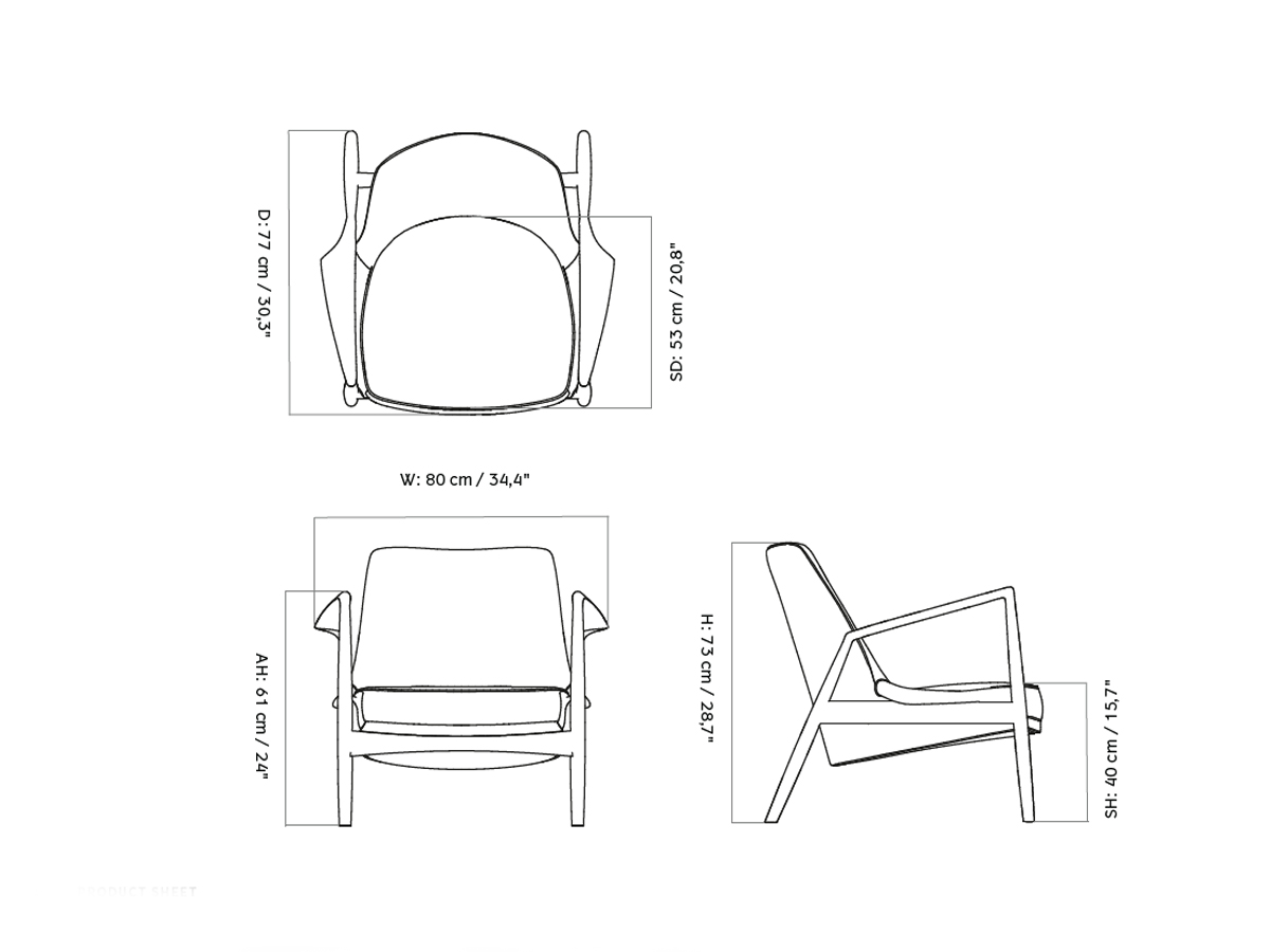 Audo Copenhagen The Seal Lounge Chair