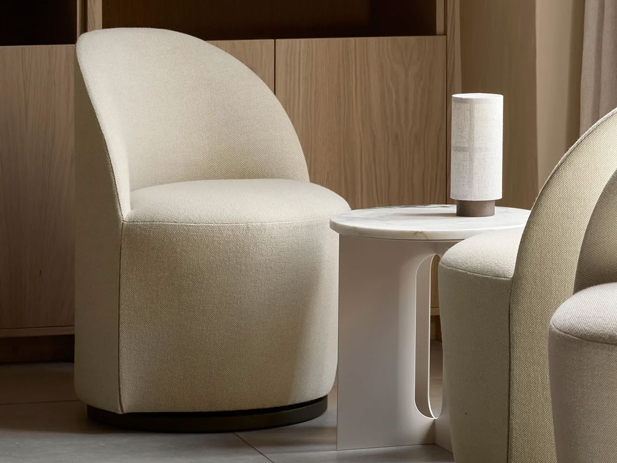 Audo Copenhagen Tearoom Swivel Side Chair