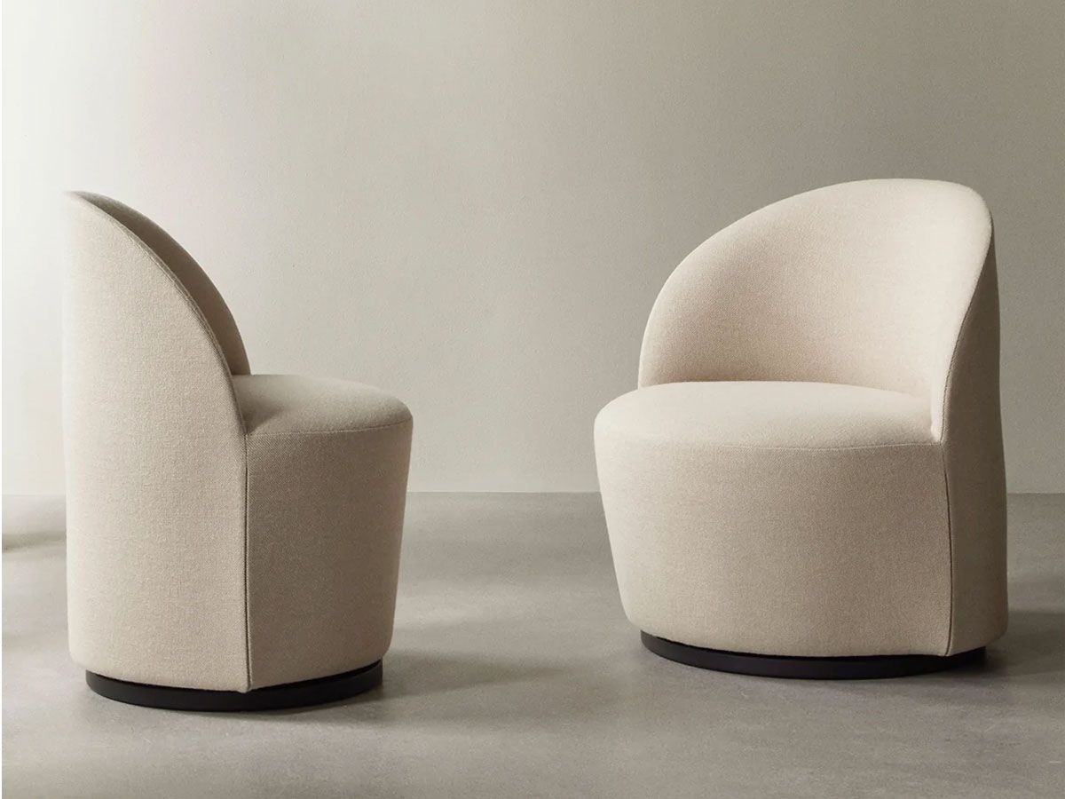 Audo Copenhagen Tearoom Swivel Side Chair