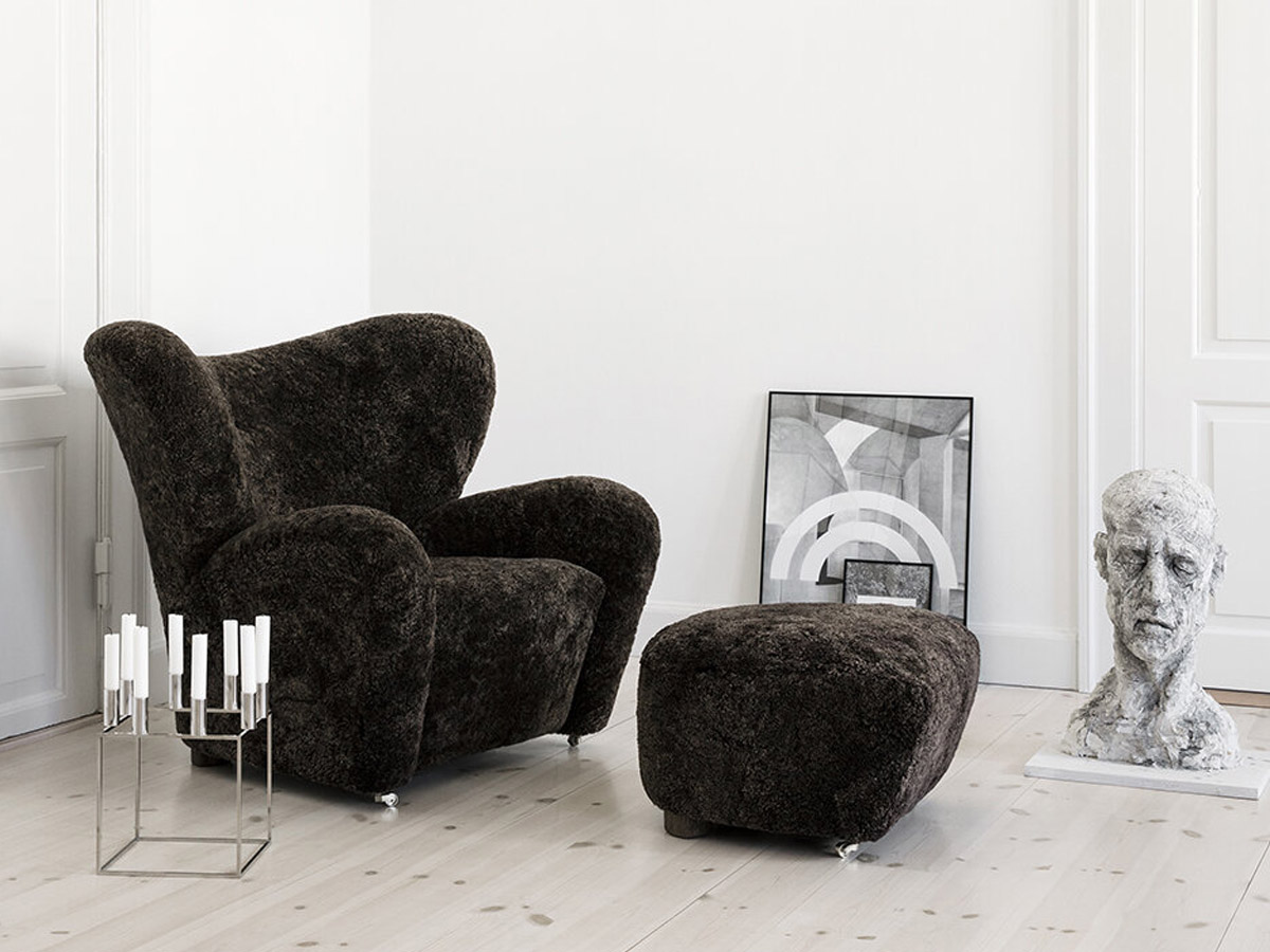 Audo Copenhagen The Tired Man Lounge Chair