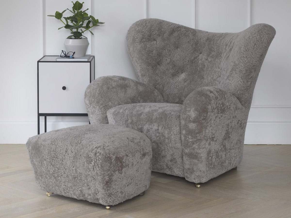 Audo Copenhagen The Tired Man Lounge Chair